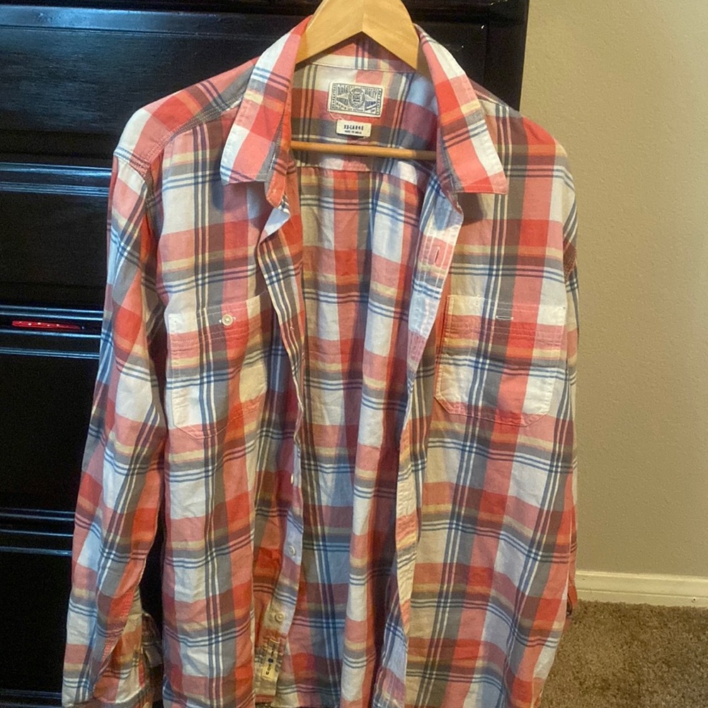 Flannel shirt lightly used